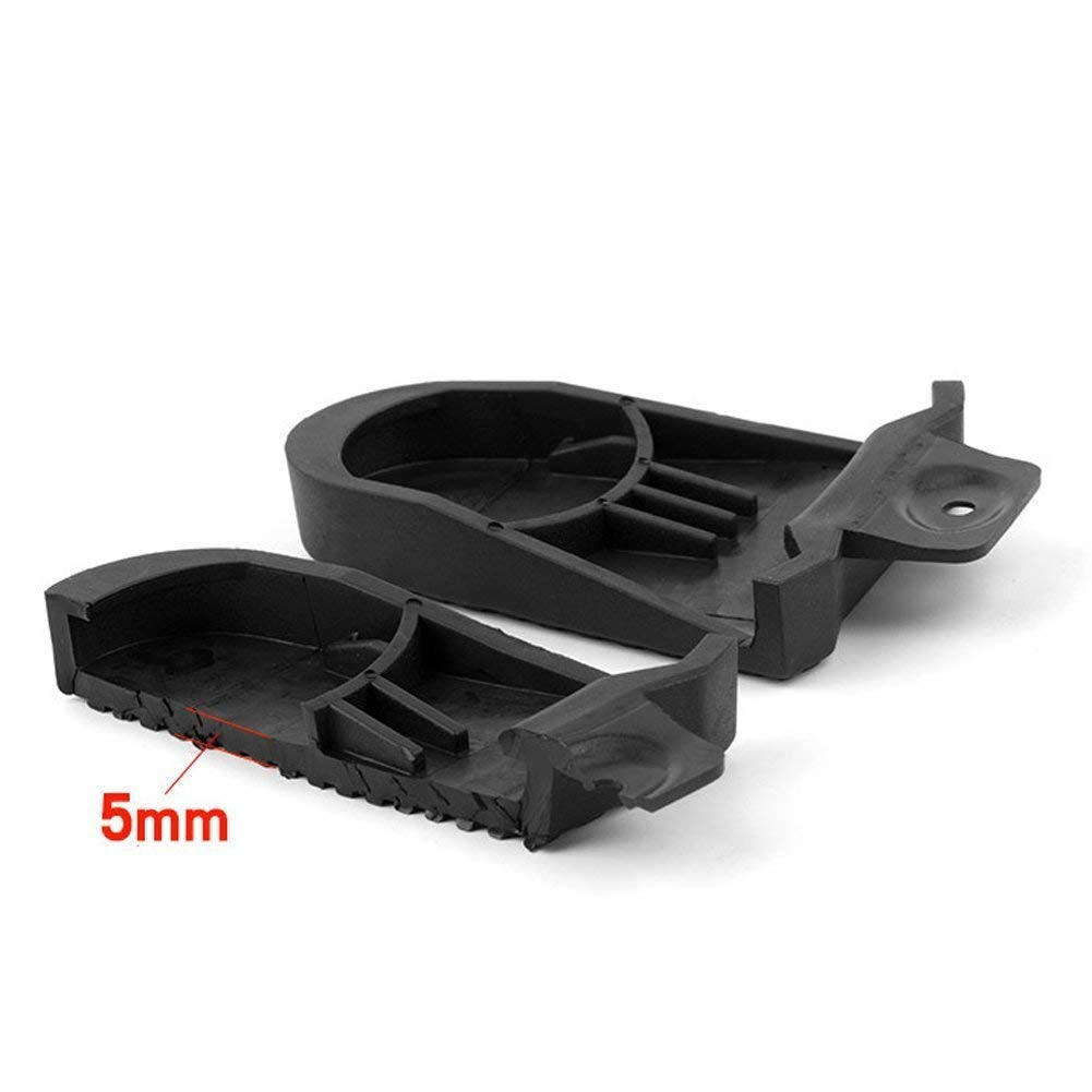 Thinvik Bike Cleat Rubber Cover Set for Shimano SPD-SL Cleats (Only Work for SH10 SH11 SH12 Road Bike Cleats)…