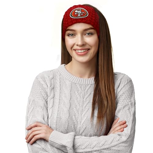 NFL Chunky Knit Headband - San Francisco 49ers
