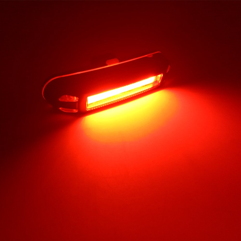 Superdream Waterproof Rear Bike Light USB Rechargeable, LED Bicycle Tail Light for Cycling Safety Flashlight