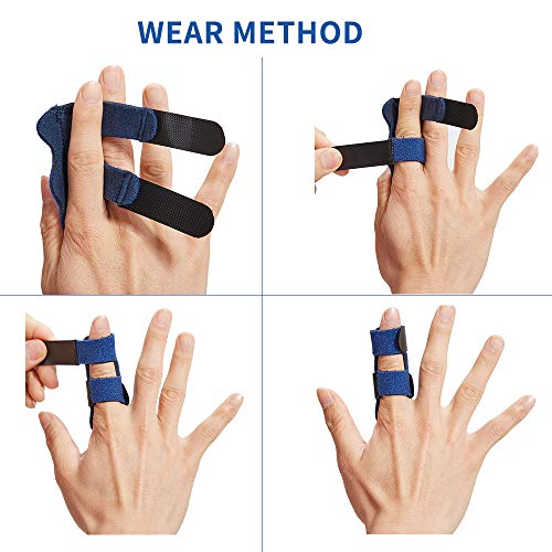 Adjustable Finger Splint with Aluminum Bar for Mallet Finger Support