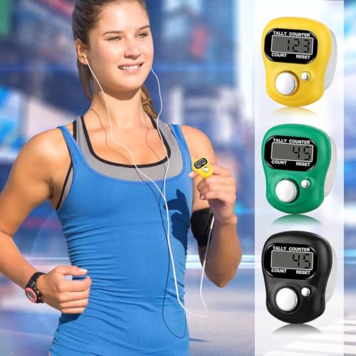 15 Pack Electronic Finger Counter Hand Tally Clickers Digital Display