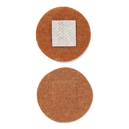 Flex Fabric Spot Adhesive Bandages - 7/8 Inch Diameter, 100 Count Box