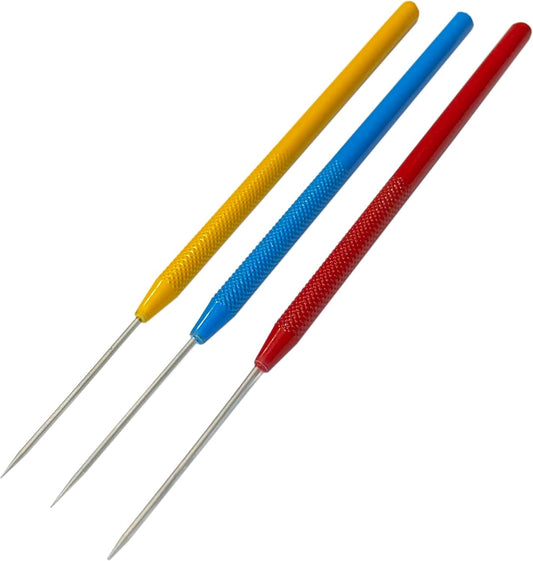 TAURISH Deluxe Titanium Soldering Pick Set, Set of 3, 6-1/2 Inches