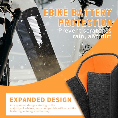 Waterproof E-Bike Battery Cover for Fat Tire Bikes - Neoprene