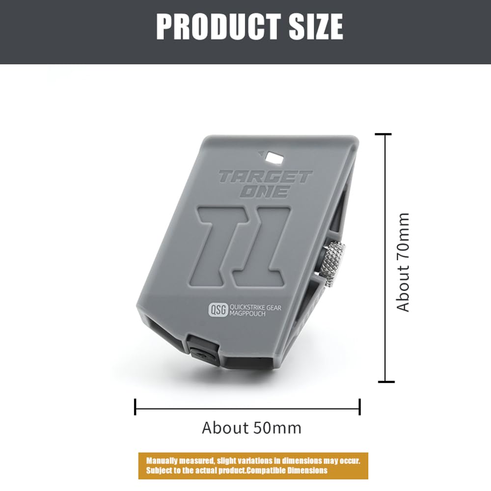 FMATAL GEAR Target ONE Magazine Rack for CZ Glock 2011 | IPSC (for 2011, BK)