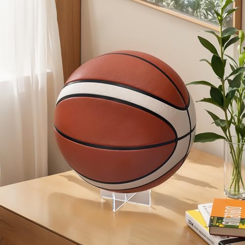 Acrylic Ball Display Holder Stand 3-Pack - Medium 3.54 x 1.3 inch