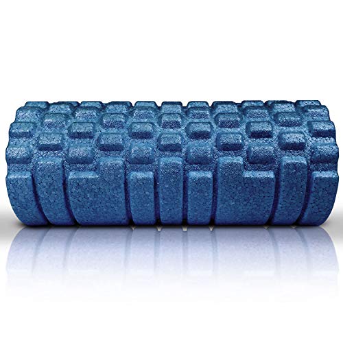 High Density Foam Roller for Exercise and Muscle Recovery - 12.5 x 5.5 Inches