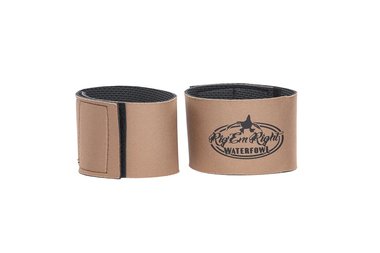 Rig'Em Right Waterfowl 2.5" Extra Wide Neoprene Ankle Gators for Bird Hunting Boots and Waders