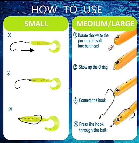 Fishing Crank Hook Centering Pin - 15x4mm, 200pcs
