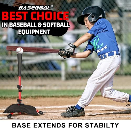 BaseGoal Weighted Sandbag for Baseball Batting Tee - Stable Practice Training Accessory