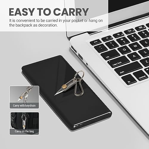 ITOKEY Mini Titanium Pocket Knife Keychain EDC Utility Tool