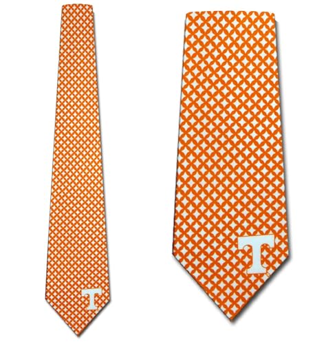 Tennessee Volunteers Necktie - Diamante Silk Men's Tie