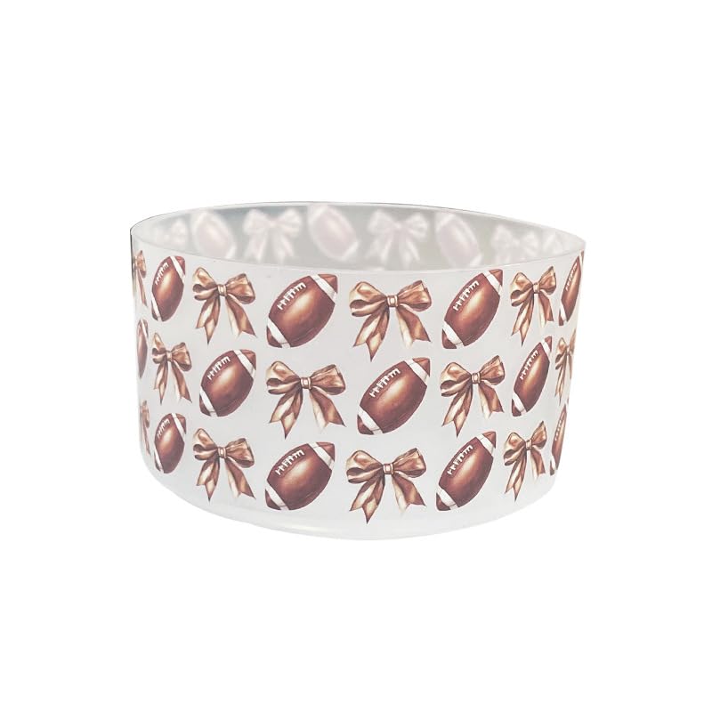 Silicone Protective Boot Cover for 12-40oz Tumblers - Rugby Pattern
