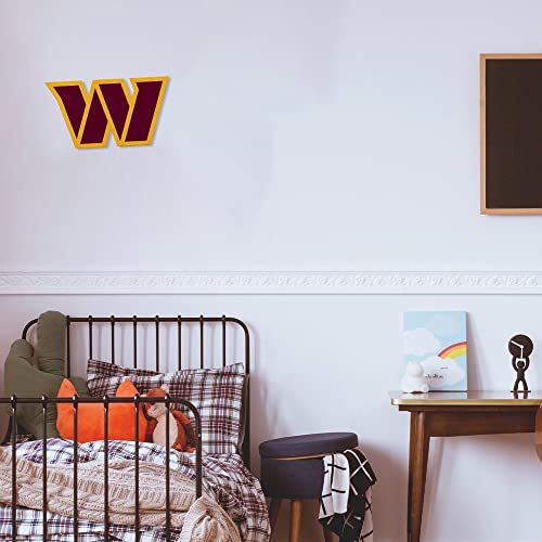 Washington Commanders Football Pennant - 18x18 Inch Felt Wall Decor