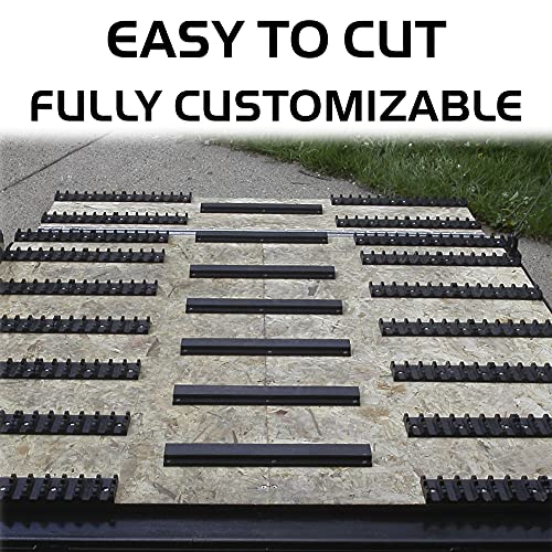 Snowmobile Trailer Traction Grips Kit - 6-Piece 15-Inch Set