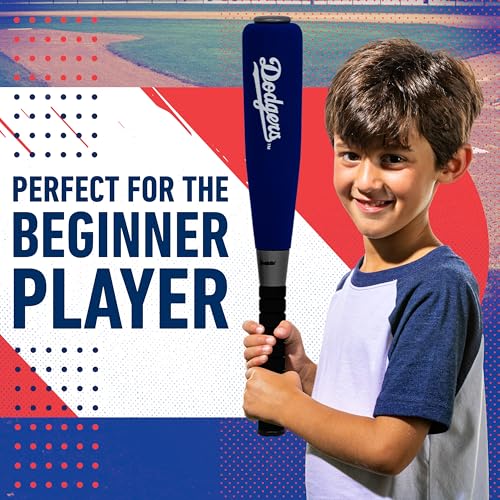 Los Angeles Dodgers Foam Bat & Ball Set - 21" Jumbo Kids Sports Toy