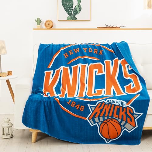 New York Knicks Fleece Throw Blanket - 50" x 60" - Campaign