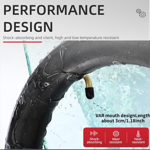 14x2.125 Bike Inner Tube with Schrader Valve for E-Bikes & City Bikes