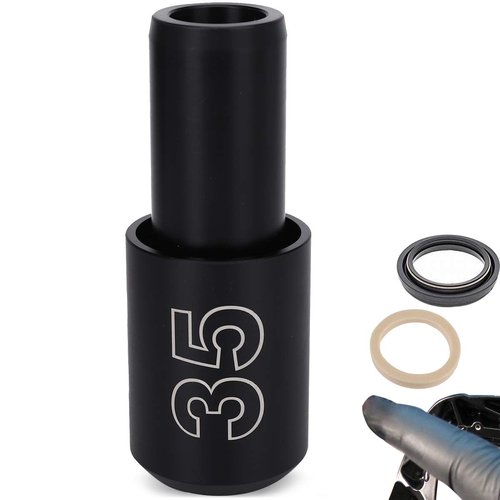 Dust Seal Installation Tool Fork Dust Seal Driver Dust Wiper Installation Tool Guide Compatible with Fox Rockshox Suspension Fork Lower Leg in 30mm 32mm 34mm 35mm 36mm 40mm