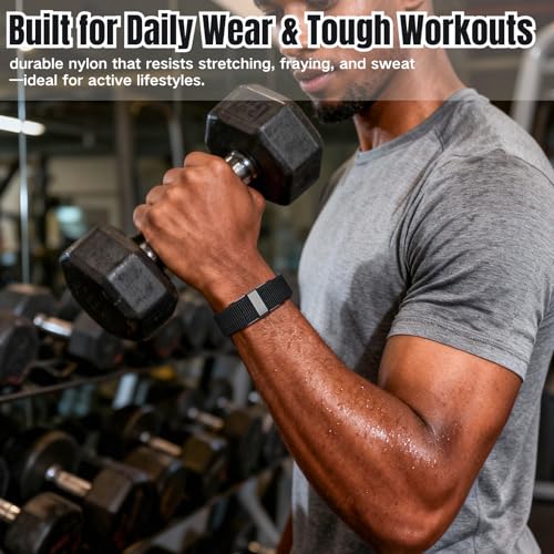 Adjustable Nylon Loop Bicep Bands - Minimalist Sports Strap
