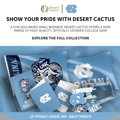Acrylic Luggage Tag - UNC Tar Heels - Pack of 2 - A