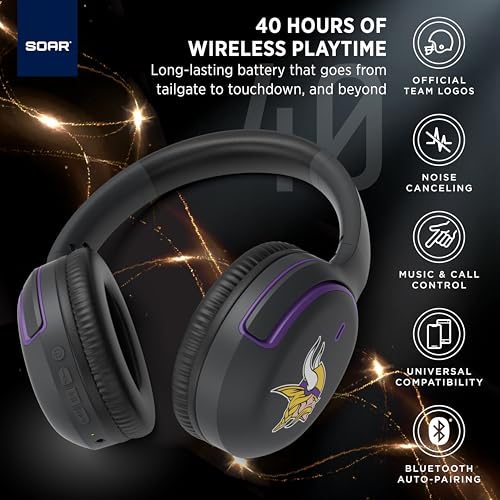 Active Noise Cancelling Over-Ear Headphones with Bluetooth 5.3