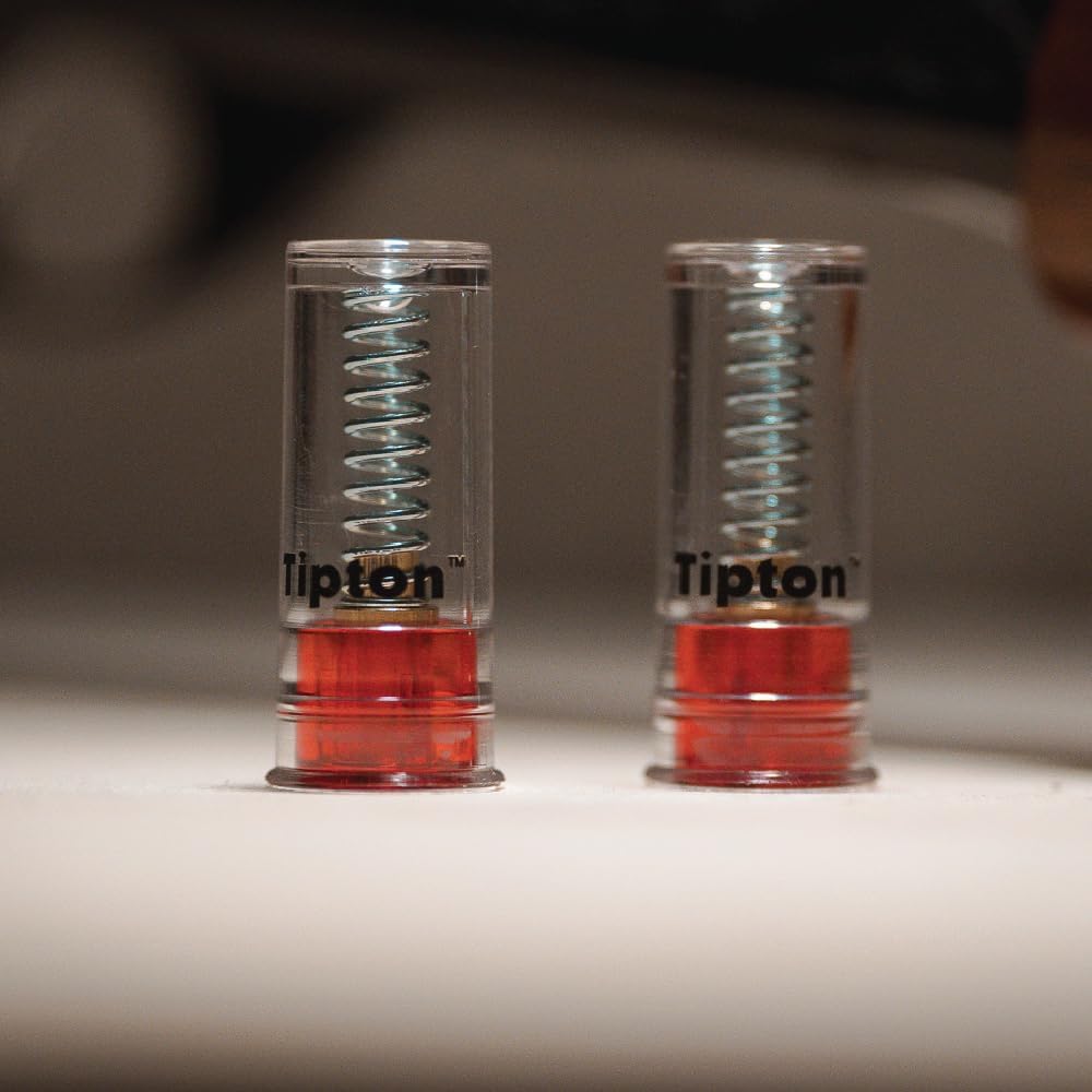 Tipton Shotgun Snap Caps - Reusable Dry-Firing Practice Caps in Multiple Calibers for Safe Storage