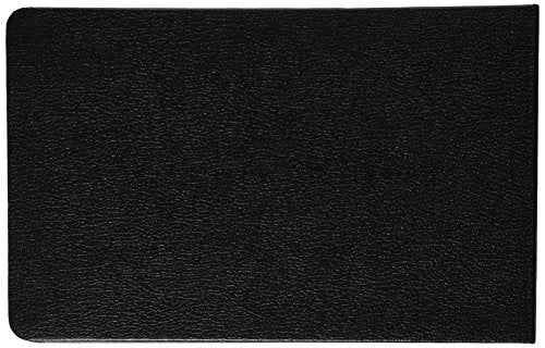 Rediform 63453 1" 4-Ring Ledger Binder with 100 Mini-Ledger Sheets and A-Z Index, 5" x 8.5" (Black)