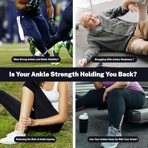 Foot & Ankle Strength Training Set – Cork Balance Board with Bars - 2 Variants