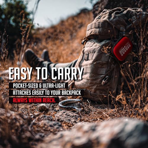 Everlit Regular Bee Sting & Snake Bite First Aid Kit with Venom Extractor - Outdoor Emergency Supplies