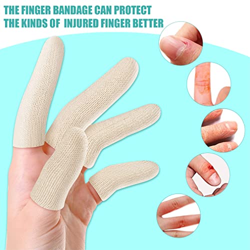 Finger Bandages - 20 PCS Adjustable Cotton Finger Protectors