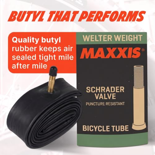 700c Heavy Duty Bike Tube - 700x33-50mm with 48mm Schrader Valve