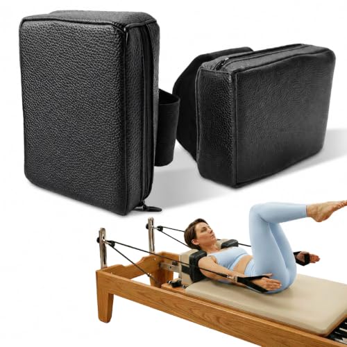 Pilates Reformer Shoulder Pads - Waterproof Faux Leather Covers