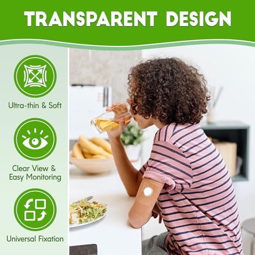 50 Pack Waterproof Transparent Film Dressings - Large 4x4.75 inch, Wound & Post-Surgical Care