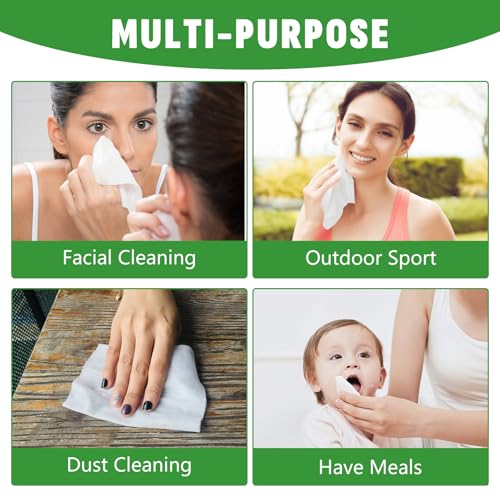 NUITPY 180 Pack Mini Compressed Towels for Camping, Travel & Outdoor