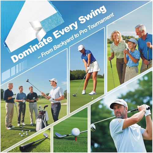 Professional Golf Grip Tape Strips - 20 Pack, 2" x 10" Double-Sided