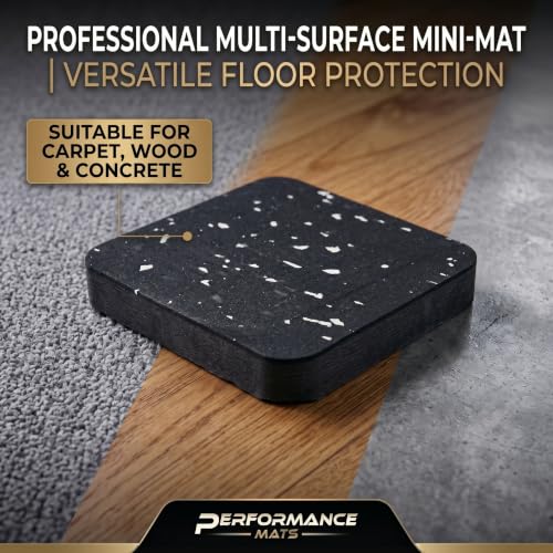 Treadmill Mat Pads - 4 Pcs Noise Reducing Exercise Equipment