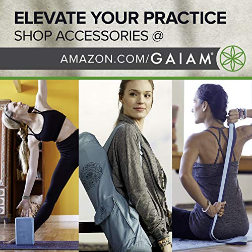 Premium 6mm Reversible Yoga Mat - Lunar Wave Design