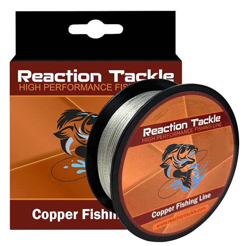 45LB Copper Fishing Line - Trolling Wire, 300ft, Corrosion Resistant, Super Smooth & Thin Diameter
