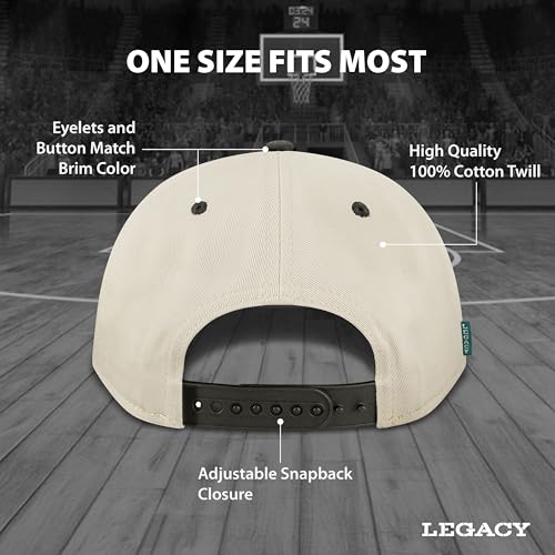 NCAA Baseball Cap - Heritage Twill Adjustable Hat for Men & Women