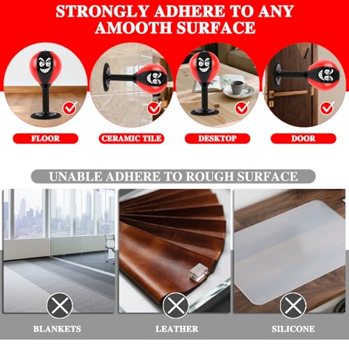 Desktop Punching Bag Stress Relief Toy for Kids & Adults - Funny Gag Gift