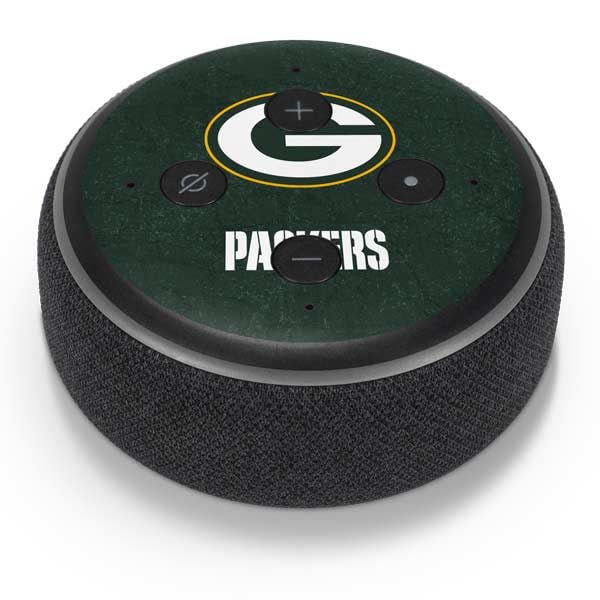 NFL Green Bay Packers Decal Skin for Amazon Echo Dot 3
