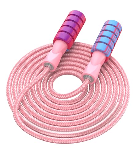 Adjustable Jump Rope for Fitness Workouts - Pink