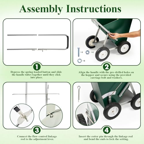 Heavy Duty Baseball & Softball Field Dry Line Marker - 50 Lbs Capacity