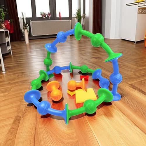 12-Piece Suction Cup Dart Set - Durable Silicone Indoor & Outdoor Game