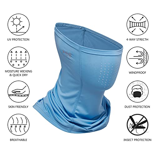 Breathable Neck Gaiter with UPF 50+ Protection - Carolina