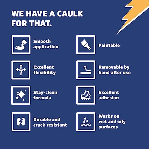 Acrylic Latex Caulk - Painter's Preferred, White, 10 fl. oz.