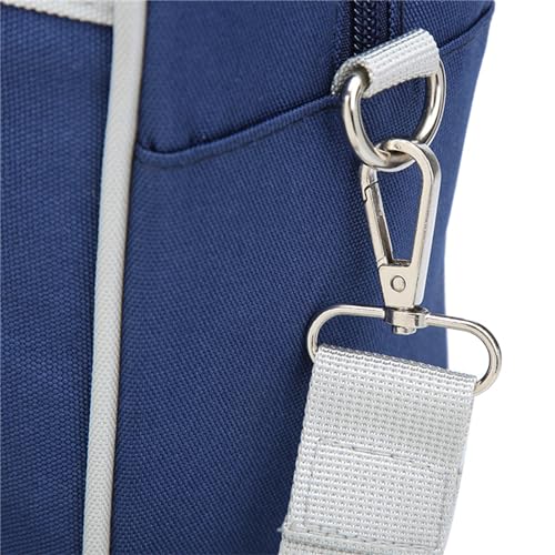 CHERRY SAUCE Kawaii Anime Ita Bag Canvas Shoulder Bag Royal Blue/Grey for Cosplay