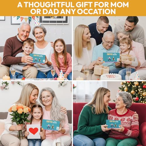 Chair Yoga Flash Cards for Seniors - 50 Exercise Cards with Video Guide