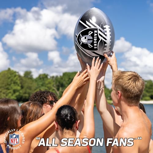 18” Inflatable Football - Las Vegas Raiders Beach Ball